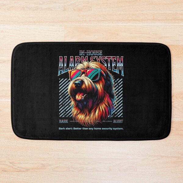 Item preview, Bark Alert Briard Dog designed and sold by RedDesignSyc.