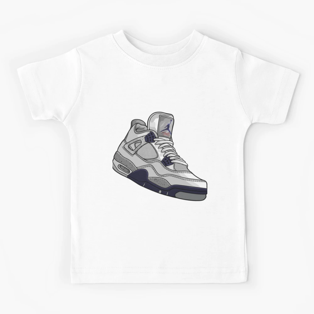 Match My Kids Shirt Jordan 4 Retro Midnight Navy - We Bay-Bay Kids 90s top Melanin Tiedye - Midnight Navy 4s Gifts Unisex Matching 3D Bomber Jac