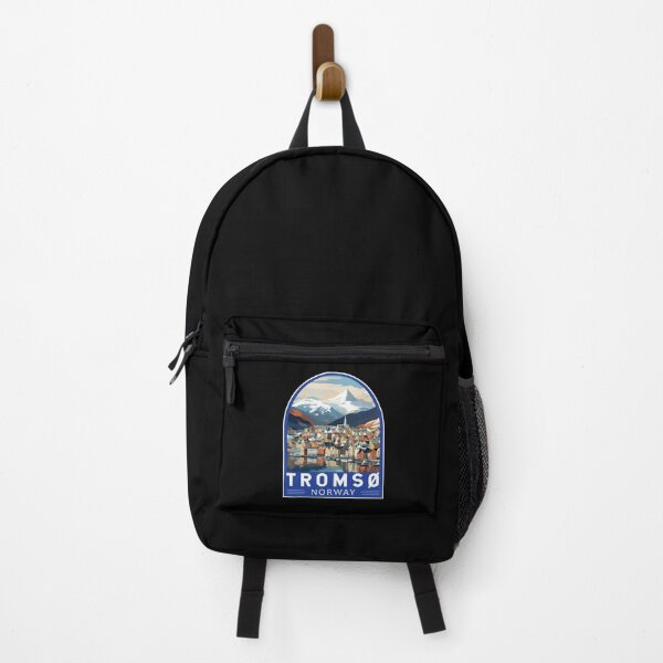 Item preview, Tromso Norway Travel Art Emblem designed and sold by KrisSidDesigns.