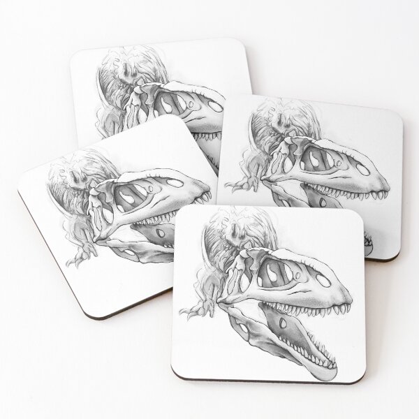 Artikelvorschau, Dinosaurierknochen zeichnen entworfen und verkauft von MaryGibsonArt.