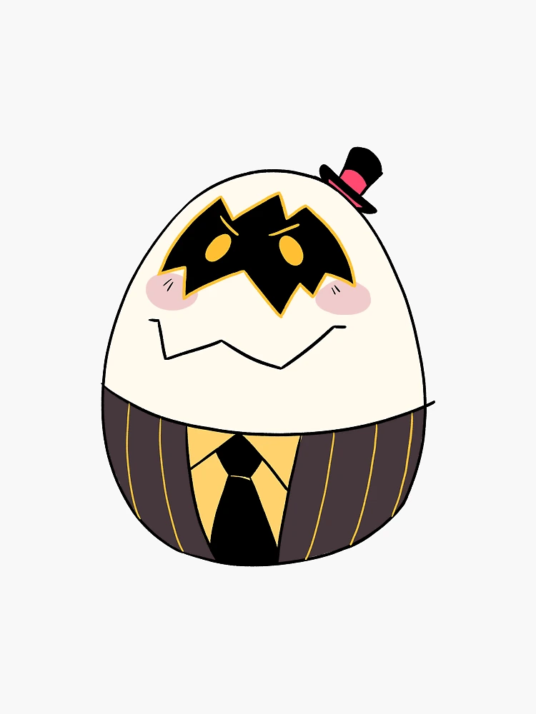Hazbin Hotel Egg boi(エッグボーイ)ピンズ Hazbin Hotel Egg Boy Enamel Pin - Etsy