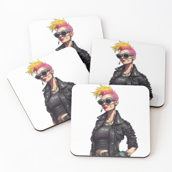 Item preview, Scifi punk chick 4 designed and sold by LorenzoArtZa.