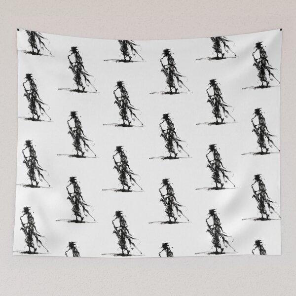 Item preview, Harmony in Monochrome: Abstract Saxophone Ink Print Collection designed and sold by ThePurpleMelon.