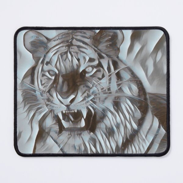 Item preview, Growling Tiger Textured Print designed and sold by TGAL2.
