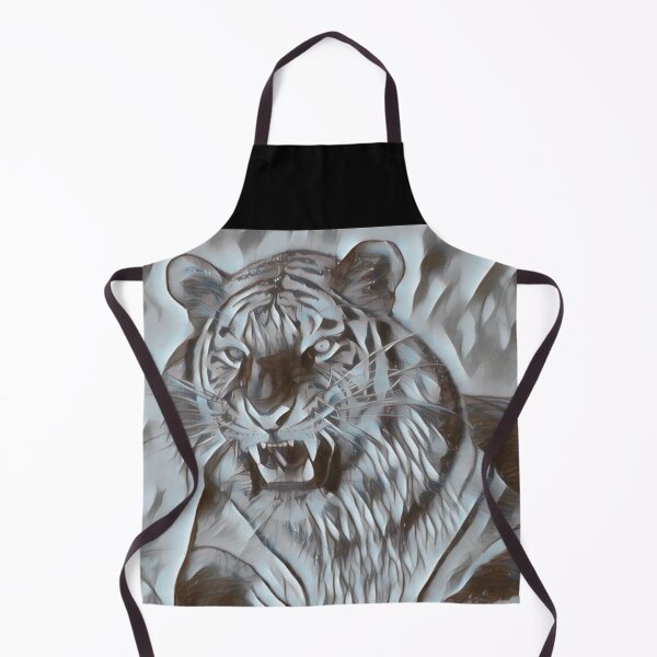 Item preview, Growling Tiger Textured Print designed and sold by TGAL2.