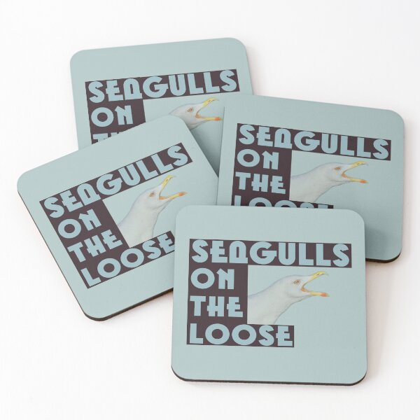 Item preview, Seagulls on the loose designed and sold by ClanRaeDesign.