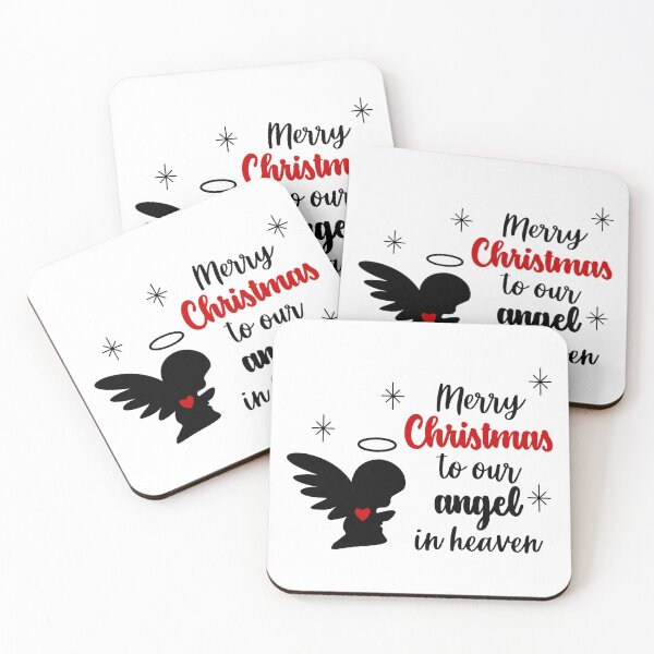 Item preview, Merry Christmas to your angel in heaven designed and sold by Magico Paco.