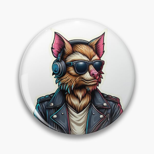Item preview, Stylish bat Sticker designed and sold by Jonathanrk.