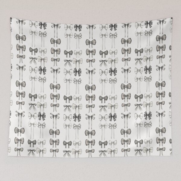 Item preview, Elegant Monochrome Bow Illustrations designed and sold by thegirlyshoppe.