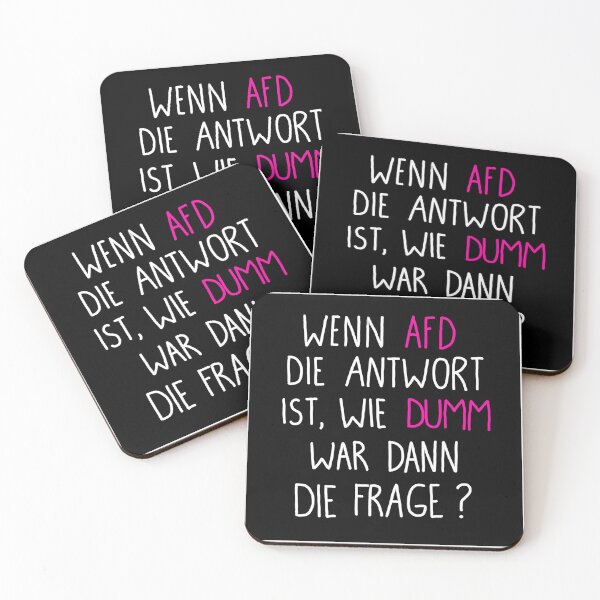 Item preview, If AfD is the answer, then how stupid was the question? designed and sold by lila-Moehre.