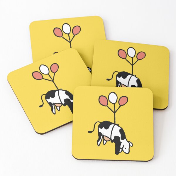 Item preview, Balloon Cow Doodle designed and sold by yellowwpaint.