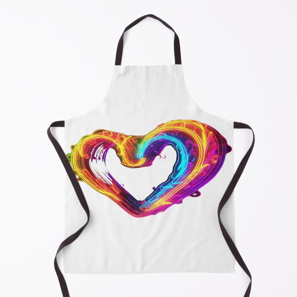 Item preview, Neon Romance: Vibrant Heart Glow designed and sold by 7venty.