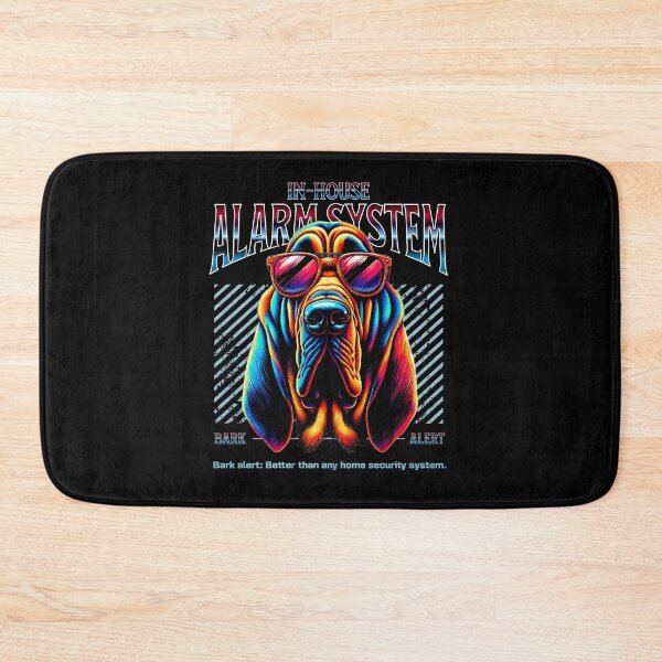 Item preview, Bark Alert Bloodhound Dog designed and sold by RedDesignSyc.