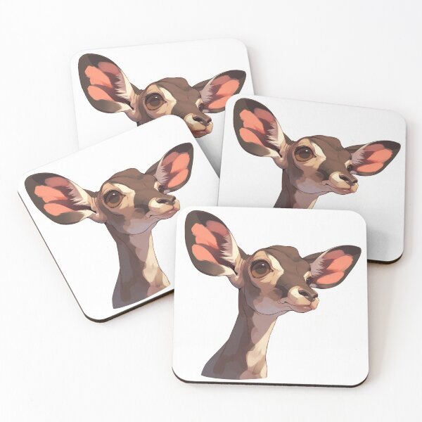 Item preview, Cute okapi // Okapi // flowers, colors journaling , Okapi poster designed and sold by SMARTKIT  DESIGNAGENCY.