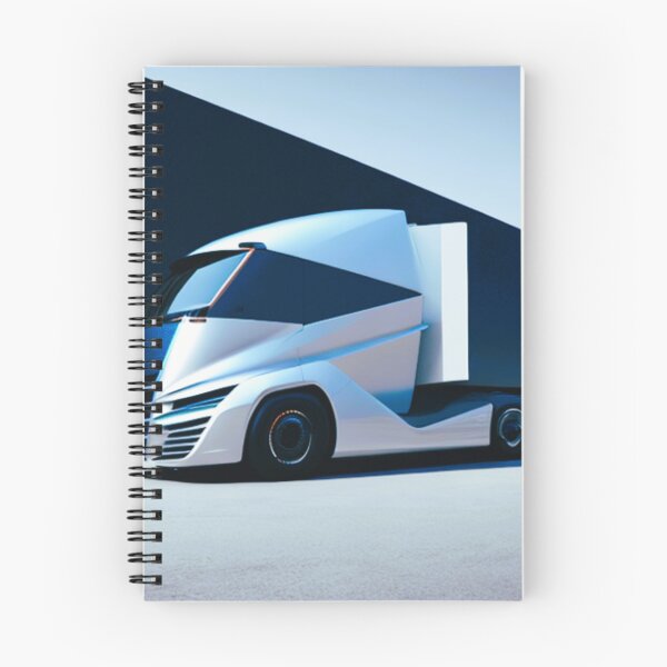 Item preview, truck with aerodynamic, futuristic shapes designed and sold by janjacbu.