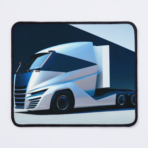 Item preview, truck with aerodynamic, futuristic shapes designed and sold by janjacbu.