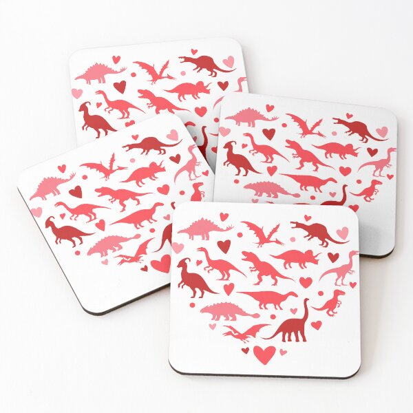 Item preview, Dinosaur Heart, Valentine Dinosaur, Gift for her designed and sold by ArtAlexDesign.