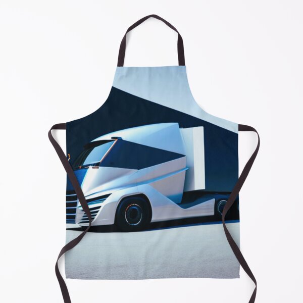 Item preview, truck with aerodynamic, futuristic shapes designed and sold by janjacbu.