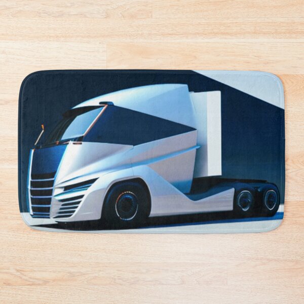 Item preview, truck with aerodynamic, futuristic shapes designed and sold by janjacbu.