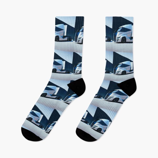 Item preview, truck with aerodynamic, futuristic shapes designed and sold by janjacbu.