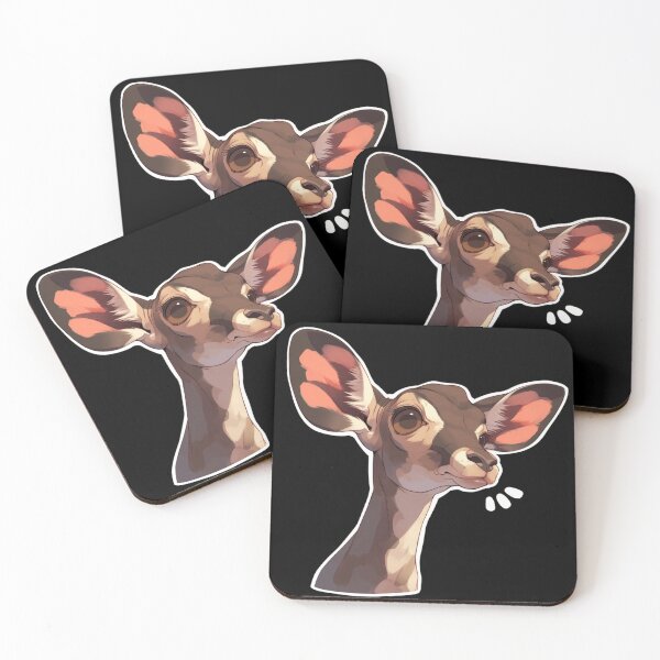 Item preview, Cute okapi // Okapi // flowers, colors journaling , Okapi poster designed and sold by SMARTKIT  DESIGNAGENCY.