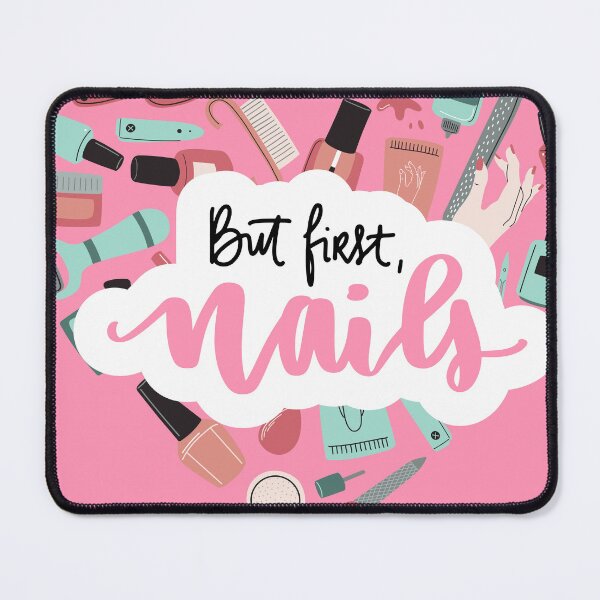 Item preview, But first nails,  designed and sold by Vilemo.