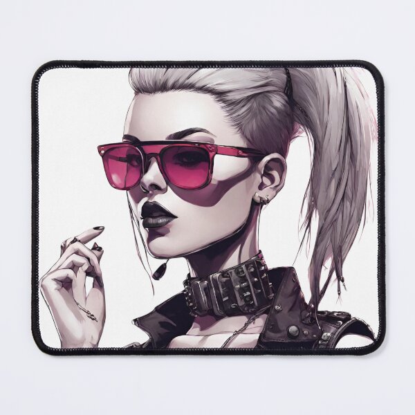 Item preview, Sci-fi punk chick 7 designed and sold by LorenzoArtZa.