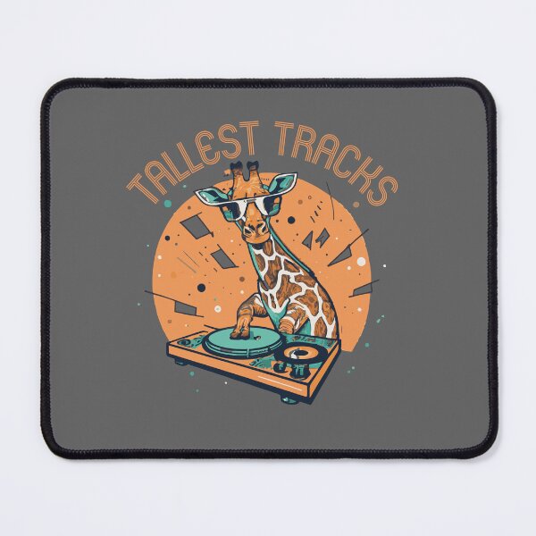 Item preview, Giraffe DJ Dropping the Tallest Tracks designed and sold by Shop Deebo.