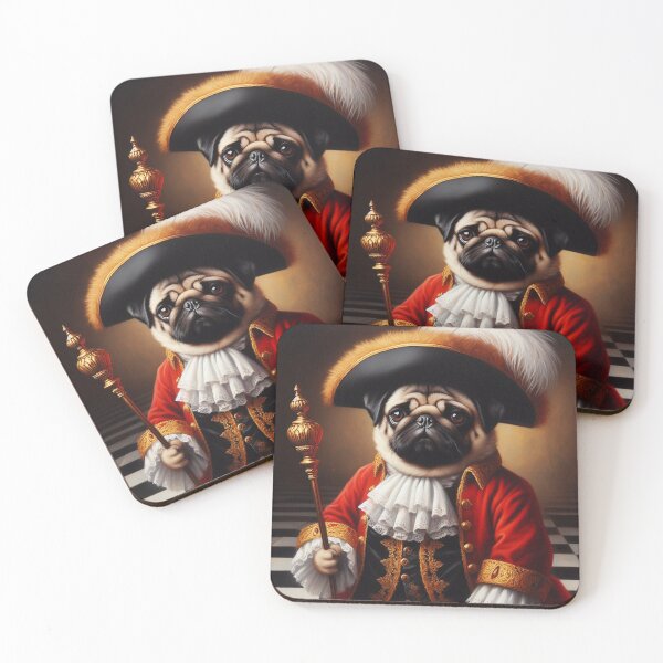 Item preview, A pug named Patrick has always dreamed of a more dignified life designed and sold by aleksandr13.