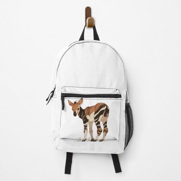 Item preview, Cute okapi // Okapi // flowers, colors journaling , Okapi poster designed and sold by SMARTKIT DESIGNAGENCY.