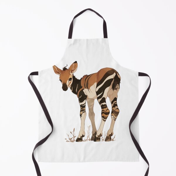 Item preview, Cute okapi // Okapi // flowers, colors journaling , Okapi poster designed and sold by SMARTKIT DESIGNAGENCY.