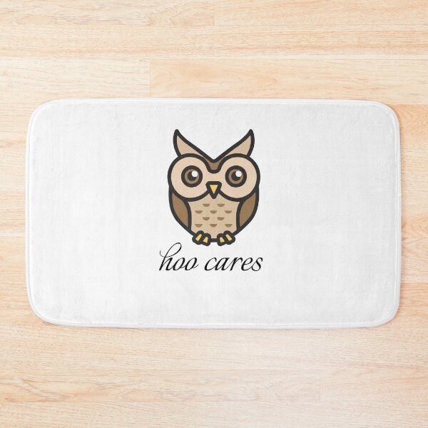 Item preview, Hoo Cares Owl designed and sold by ArtByDall.