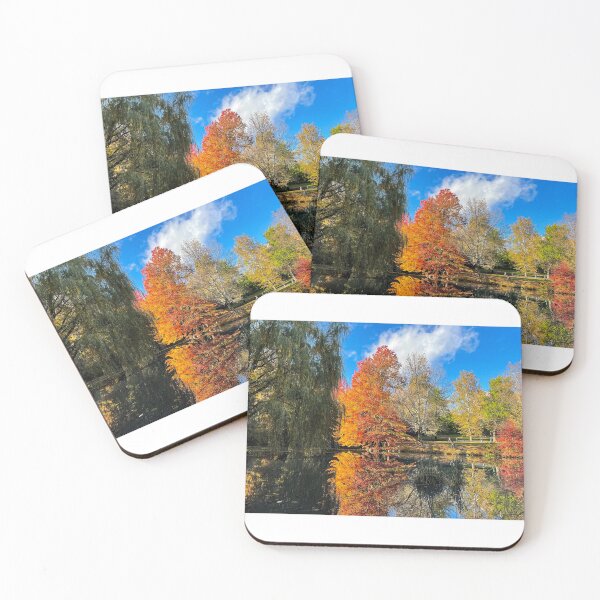 Item preview, Autumn Colors Mirrored at "The Pool" in Central Park designed and sold by IndigoArtistic.