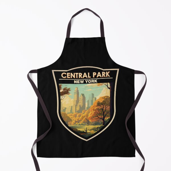 Item preview, Central Park New York Travel Art Badge designed and sold by KrisSidDesigns.