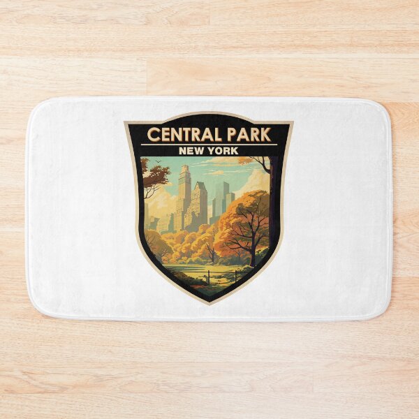 Item preview, Central Park New York Travel Art Badge designed and sold by KrisSidDesigns.