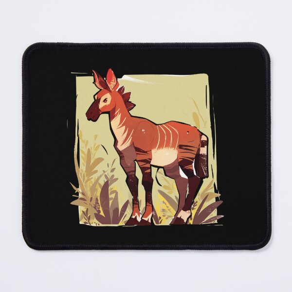 Item preview, Cute okapi // Okapi // flowers, colors journaling , Okapi poster designed and sold by SMARTKIT  DESIGNAGENCY.
