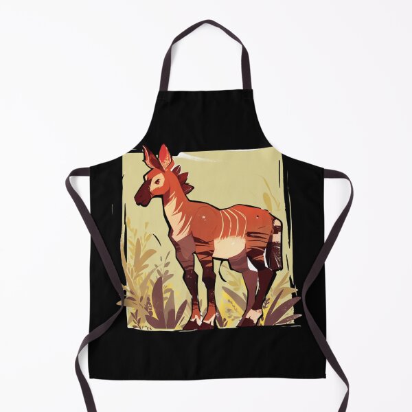 Item preview, Cute okapi // Okapi // flowers, colors journaling , Okapi poster designed and sold by SMARTKIT DESIGNAGENCY.