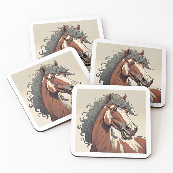 Item preview, Curly haired horse designed and sold by raleca78.