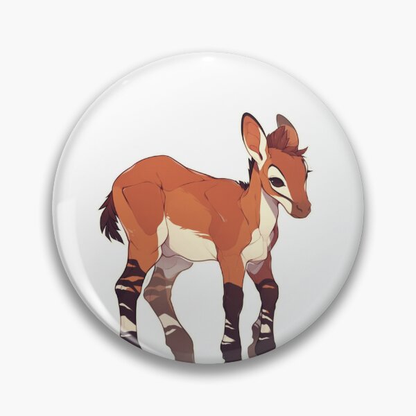 Item preview, Cute okapi // Okapi // flowers, colors journaling , Okapi poster designed and sold by SMARTKIT  DESIGNAGENCY.