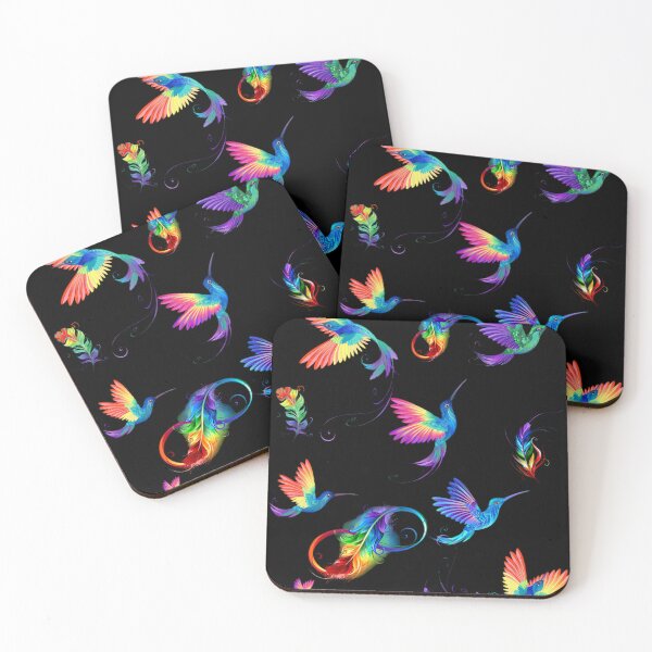 Item preview, rainbow birds designed and sold by always-for-you.