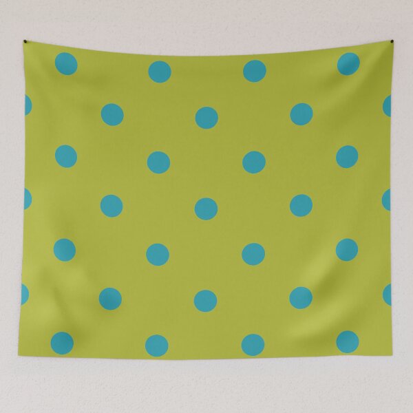 Item preview, Polka Dots Green And Blue designed and sold by tonymagnerart.