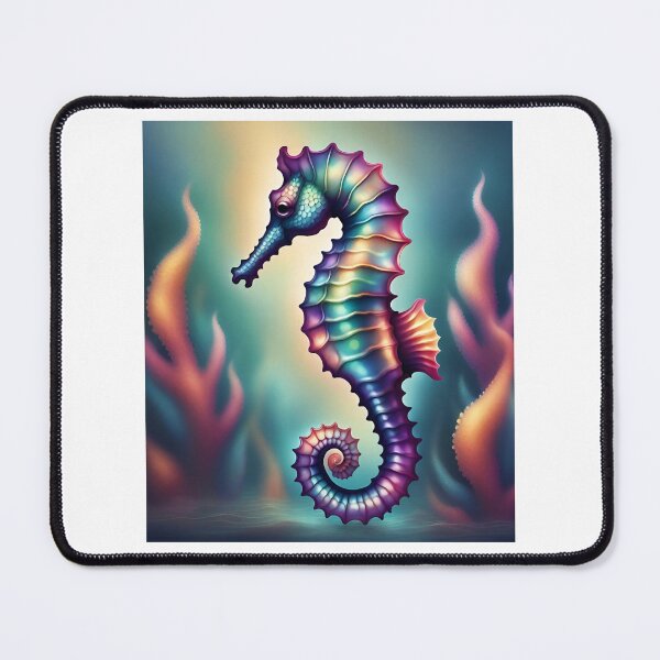 Artikelvorschau, Metallic rainbow seahorse entworfen und verkauft von raleca78.