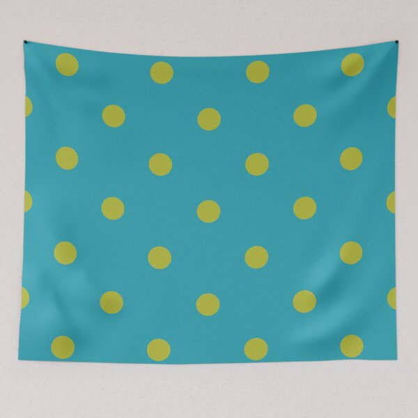Item preview, Polka Dots Green And Blue designed and sold by tonymagnerart.