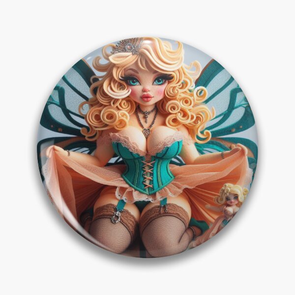 Item preview, Kneeling Burlesque Fairy 3D Popup Look designed and sold by FairytalePress.