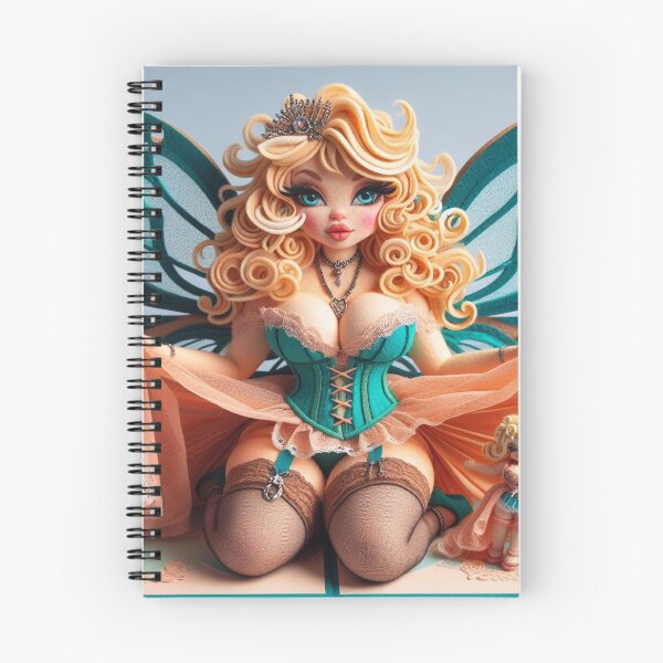 Item preview, Kneeling Burlesque Fairy 3D Popup Look designed and sold by FairytalePress.