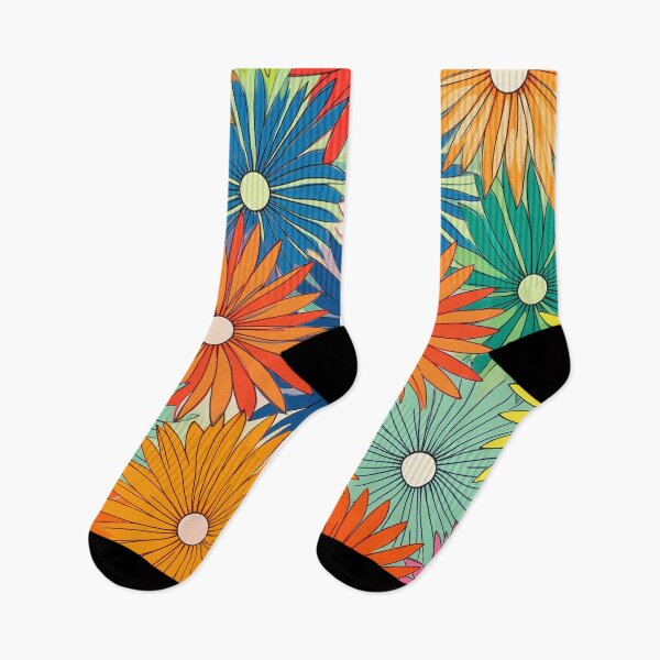 Item preview, Colorful Floral Pattern designed and sold by EnchantArtCo.
