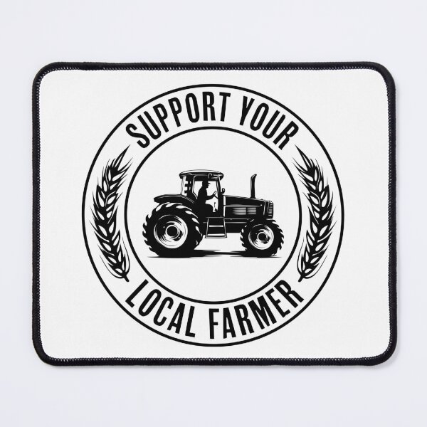 Item preview, Support Your Local Farmer, Farm Life, Tractor, Farmer, Farm designed and sold by ArtAlexDesign.