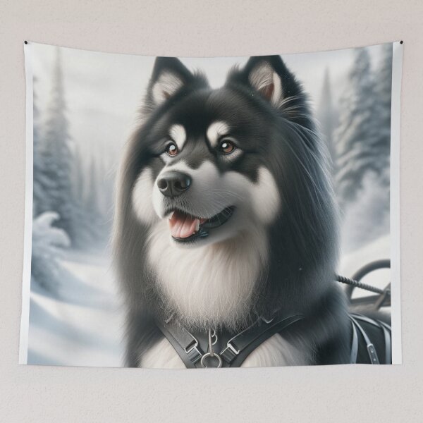 Item preview, Sakhalin Husky Dog designed and sold by CritterManiaUK.
