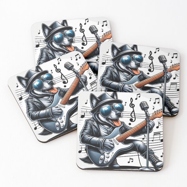 Item preview, Rockstar Pooch: The Guitar Legend designed and sold by Prosser87.