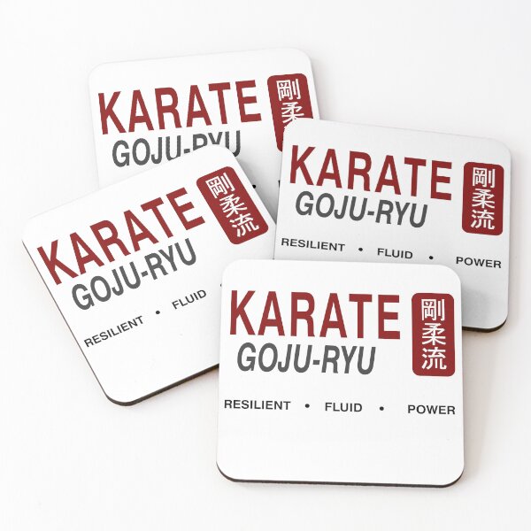 Item preview, Karate Goju-Ryu Whispers Kanji Cloaked Elegance White designed and sold by LuizSilva1983.